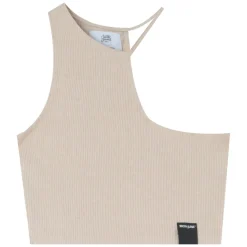 Top Cotele Asymetrique Beige