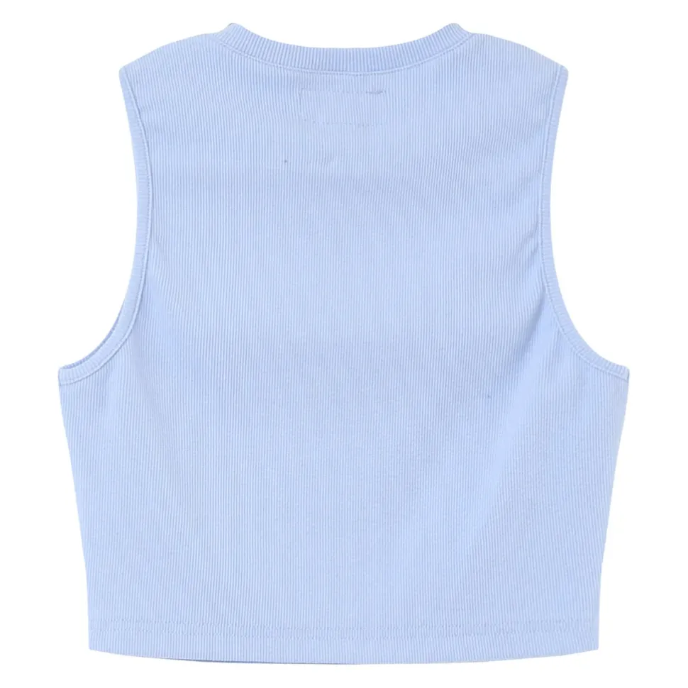 Top Court Cotele Bleu Clair