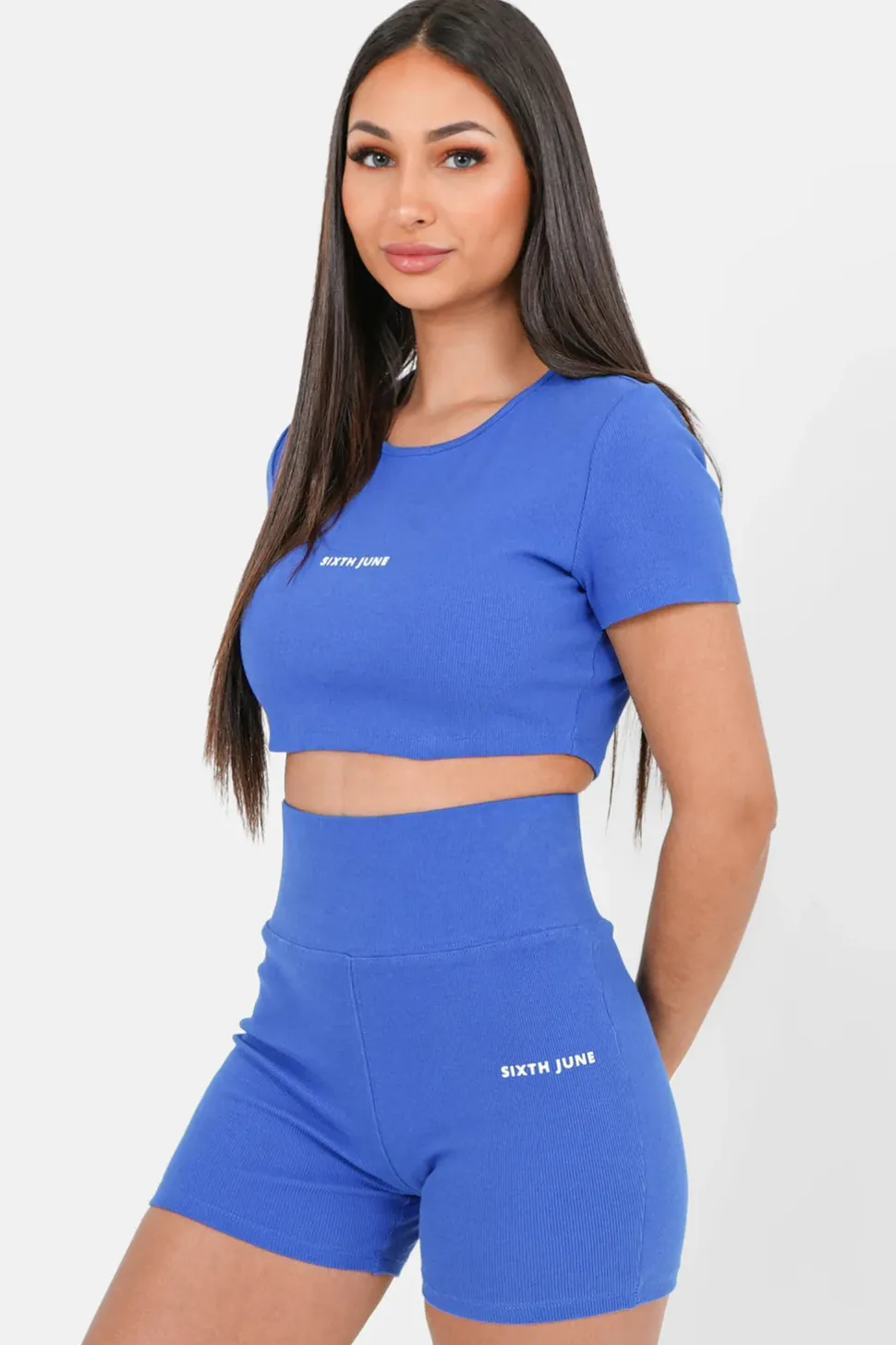Top Court Cotele Logo Bleu Fonce