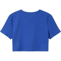 Top Court Cotele Logo Bleu Fonce