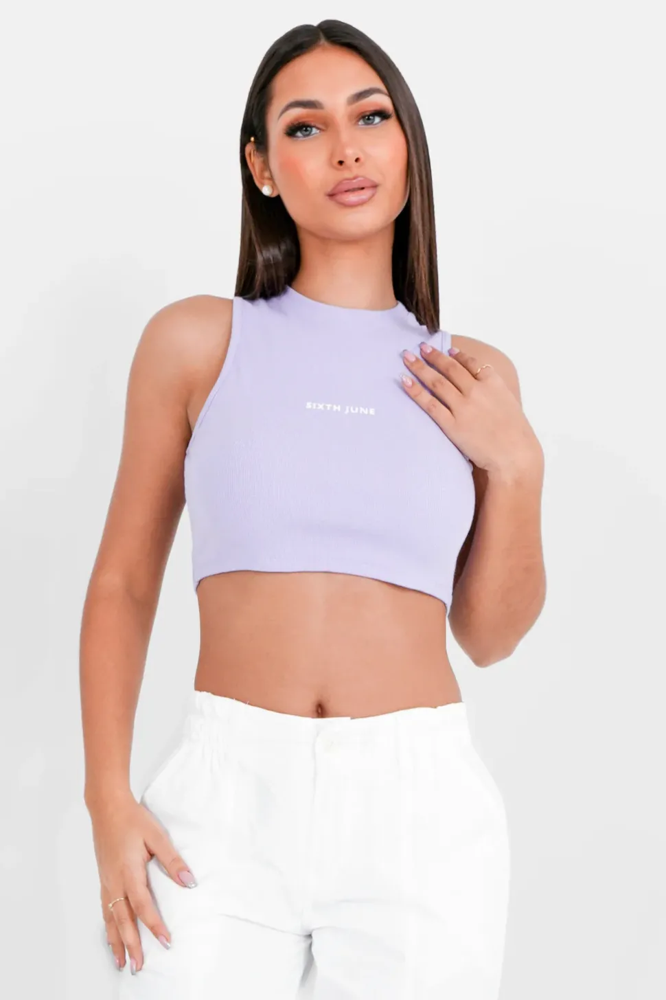 Top Court Cotele Logo Violet Clair