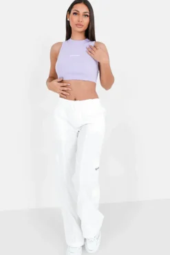 Top Court Cotele Logo Violet Clair
