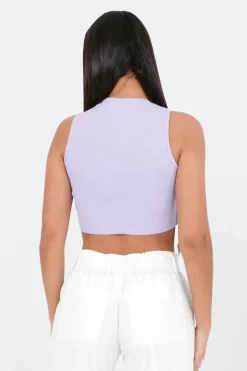 Top Court Cotele Logo Violet Clair