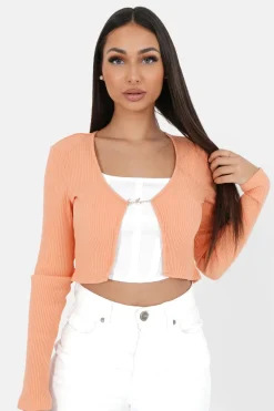 Top Court Ouverture Bijou Devant Orange
