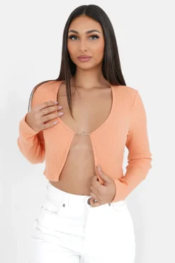 Top Court Ouverture Bijou Devant Orange