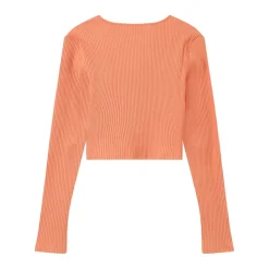 Top Court Ouverture Bijou Devant Orange