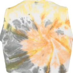 Top Court Tie Dye Spiral Orange