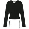 Top Ouverture Sexy Cordon Noir