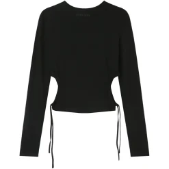 Top Ouverture Sexy Cordon Noir