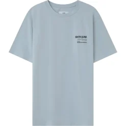 T-Shirt Barcode Bleu