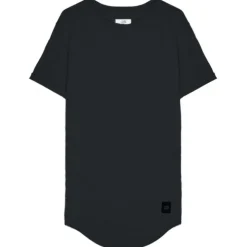 T-Shirt Bas Arrondi Noir