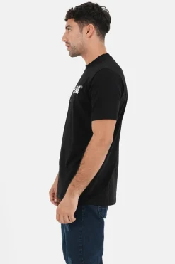 T-Shirt Broderie Logo Paris Noir