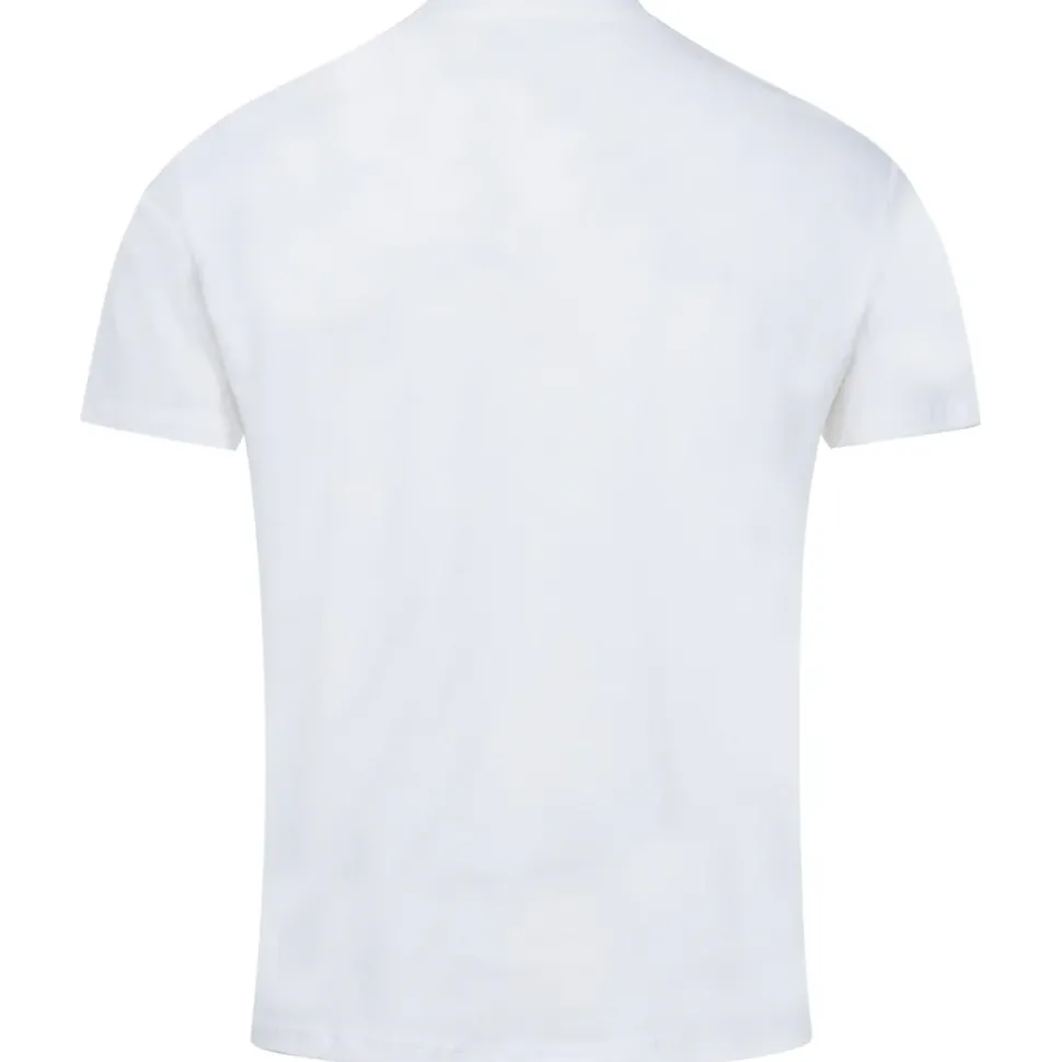 T-Shirt Broderie Logo Paris Blanc