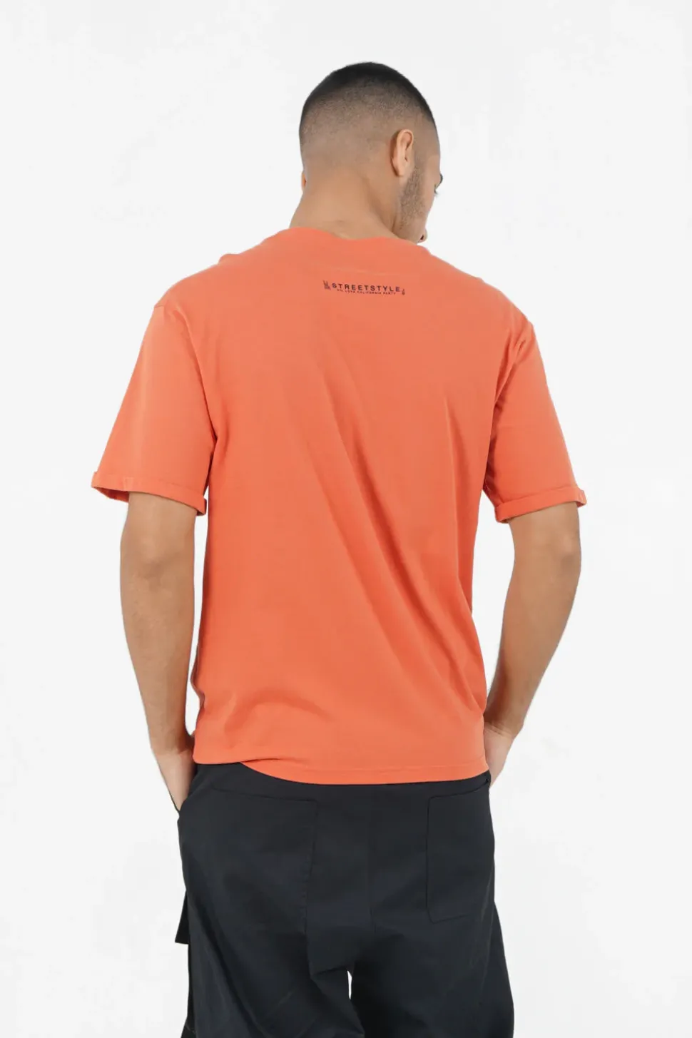 T-Shirt California Sunset Orange