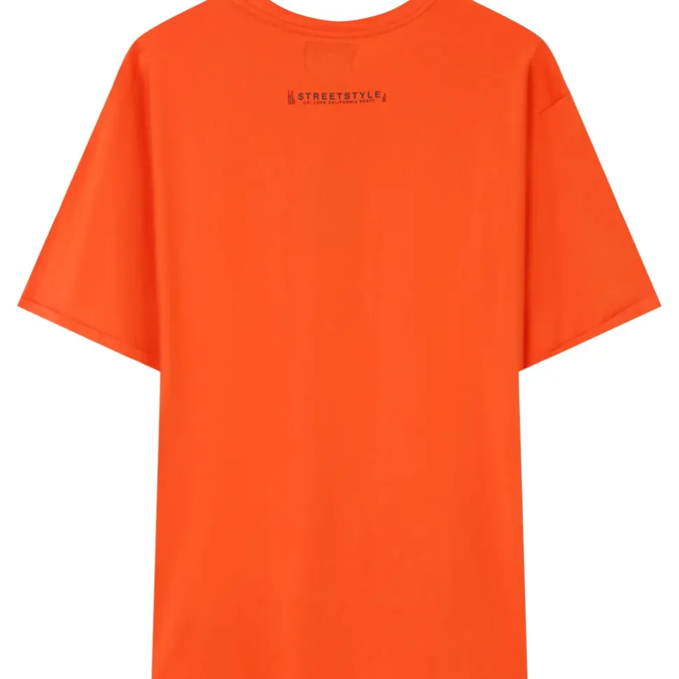 T-Shirt California Sunset Orange