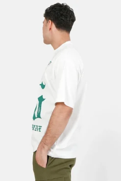 T-Shirt Chiffres Gothiques Blanc