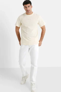 T-Shirt Citation Brode Beige