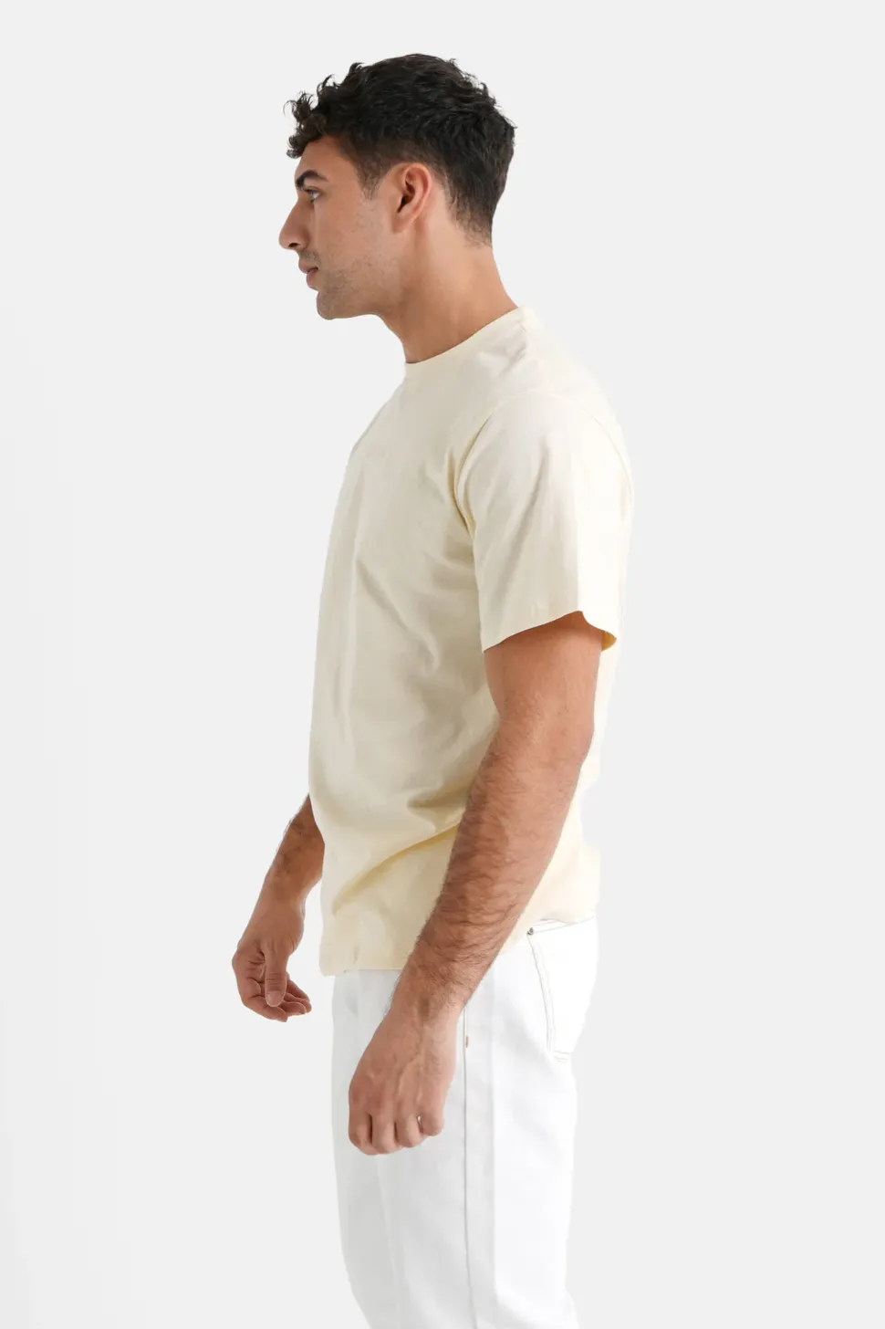 T-Shirt Citation Brode Beige
