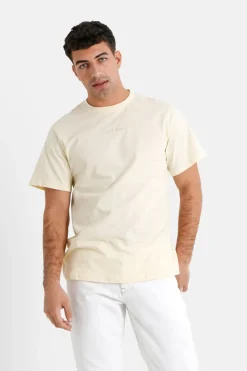T-Shirt Citation Brode Beige