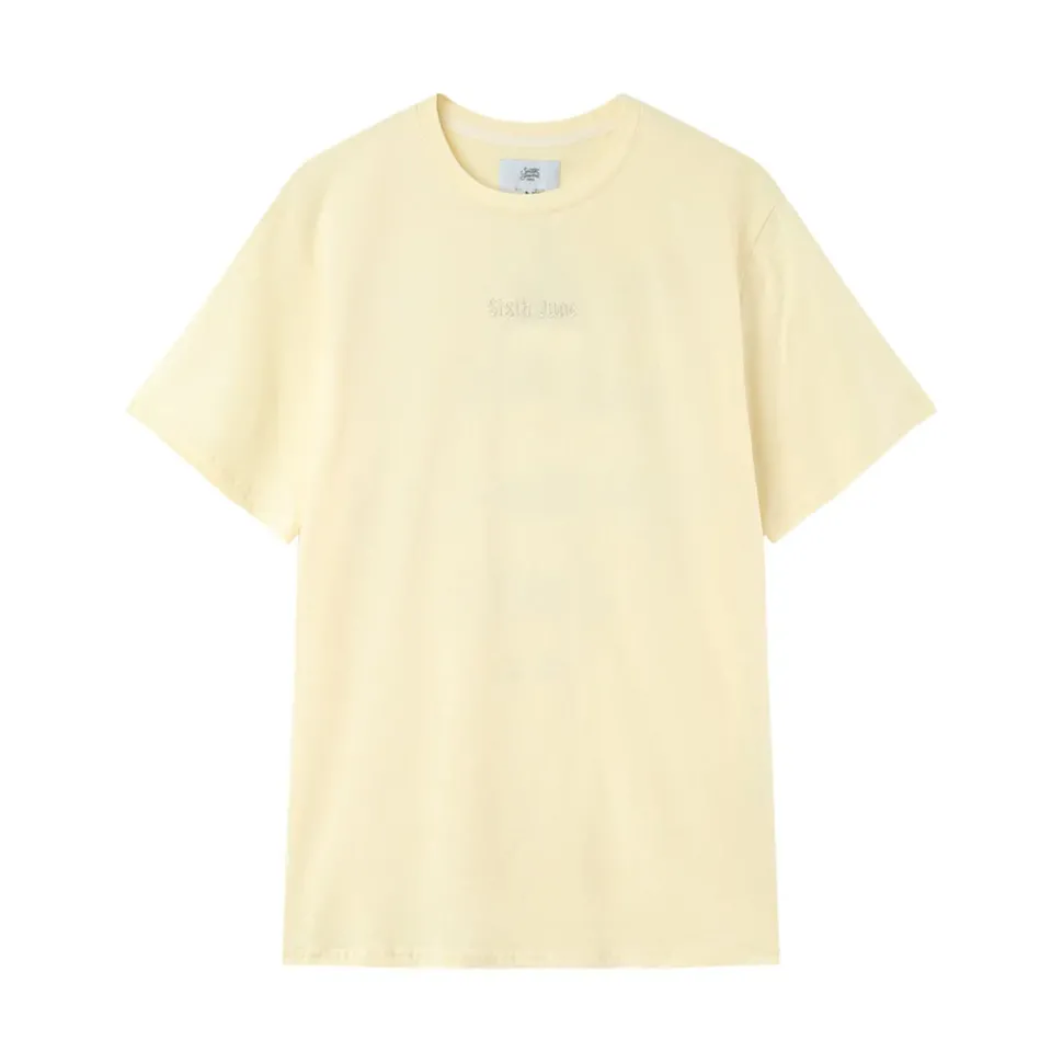 T-Shirt Citation Brode Beige