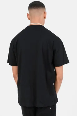 T-Shirt Coeur Brode Noir