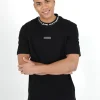 T-Shirt Col Signature Noir