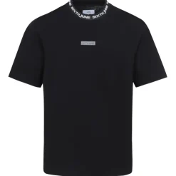 T-Shirt Col Signature Noir