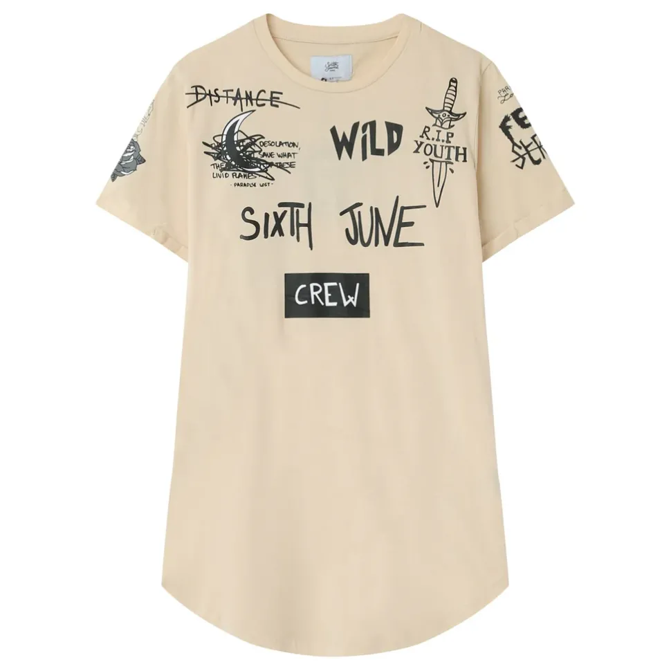 T-Shirt Crew Beige