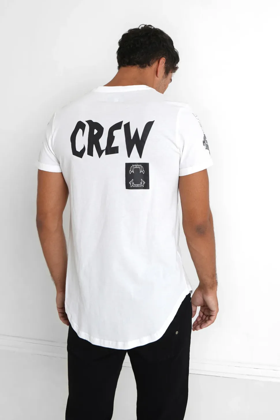 T-Shirt Crew Blanc