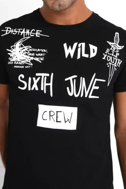 T-Shirt Crew Noir