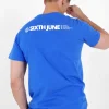 T-Shirt Essential Logo Bleu Fonce