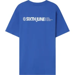 T-Shirt Essential Logo Bleu Fonce