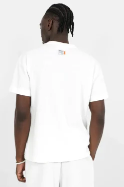 T-Shirt Gaufre Blanc