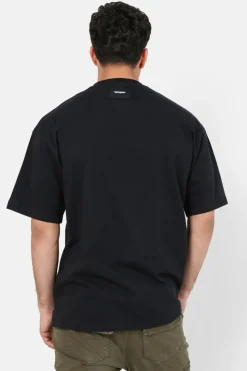 T-Shirt Imprime Aigle Noir