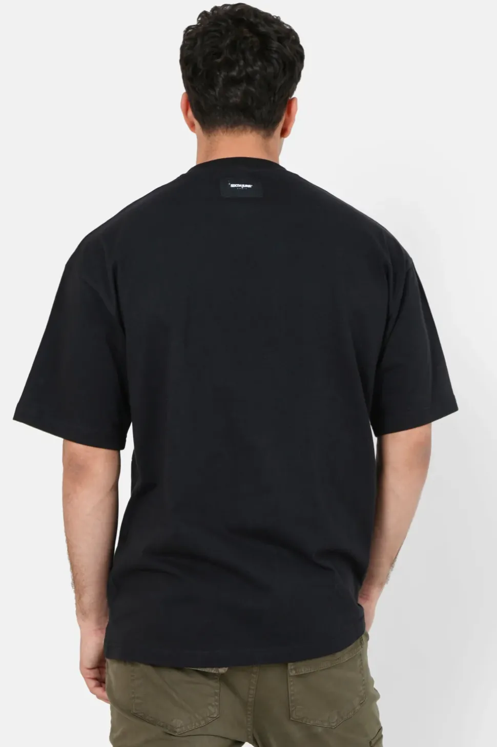 T-Shirt Imprime Aigle Noir