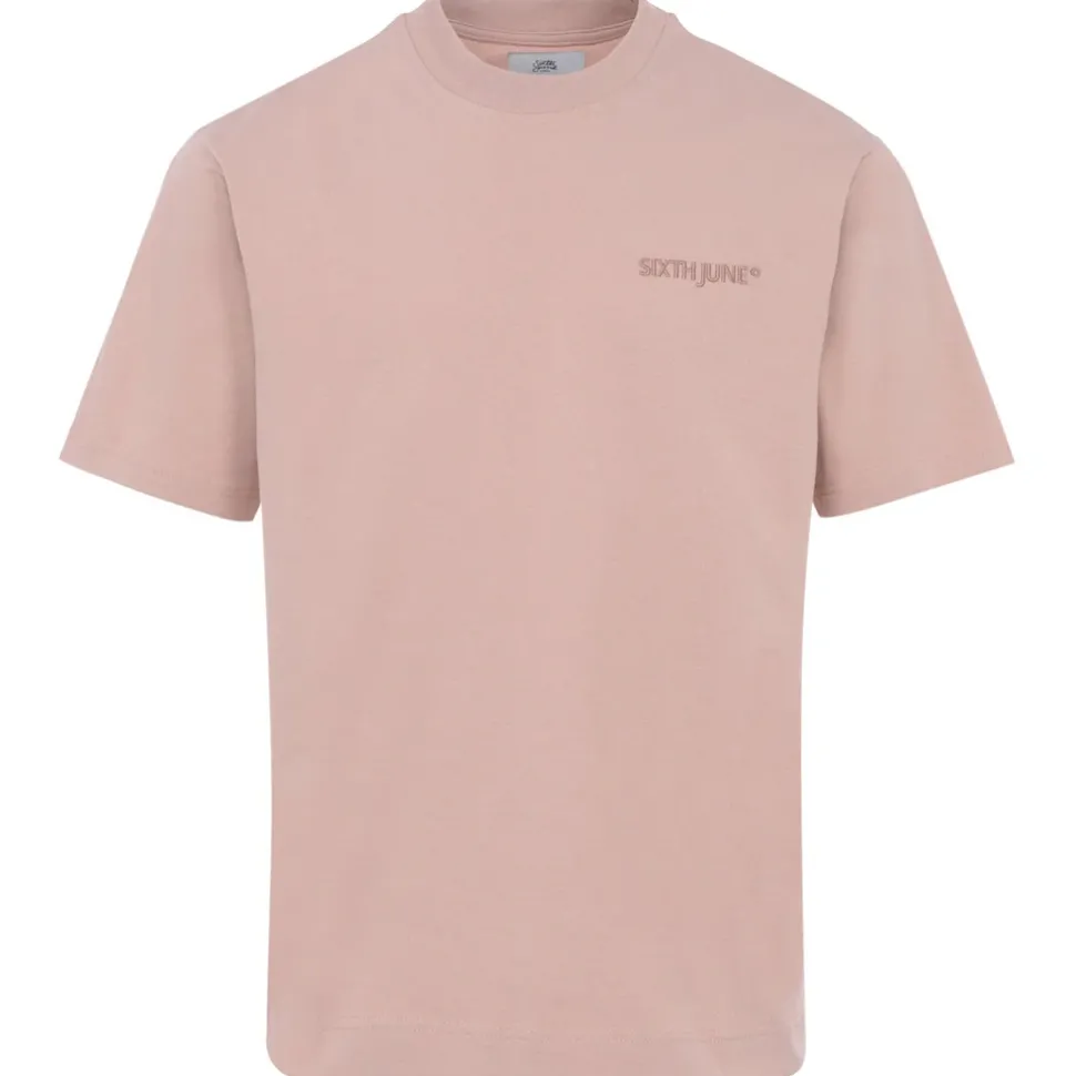 T-Shirt Logo Brode Beige
