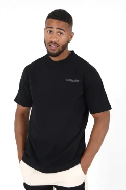 T-Shirt Logo Brode Noir