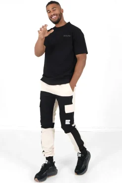 T-Shirt Logo Brode Noir