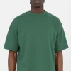 T-Shirt Logo Gomme Vert Fonce