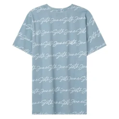 T-Shirt Logo Signature Bleu Clair