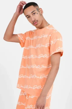 T-Shirt Logo Signature Orange