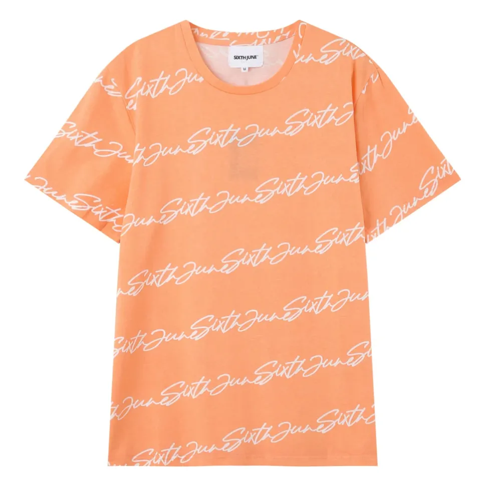 T-Shirt Logo Signature Orange