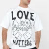 T-Shirt Love Matters Blanc