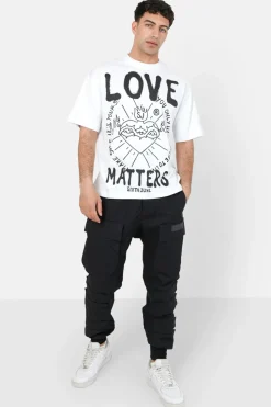 T-Shirt Love Matters Blanc