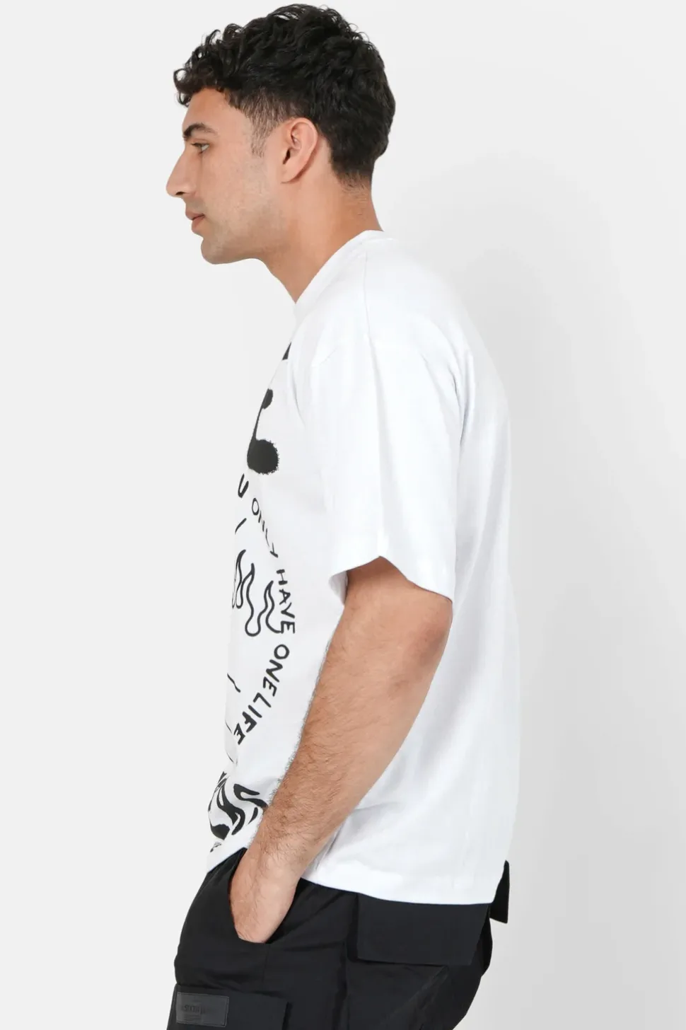 T-Shirt Love Matters Blanc