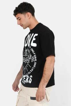 T-Shirt Love Matters Noir