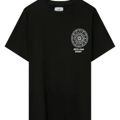 T-Shirt Manches Courtes Signes Zodiaque Noir