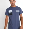 T-Shirt Moodboard Bleu Fonce