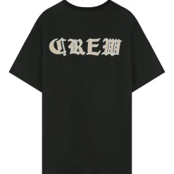 T-Shirt Oversize Gothique Noir