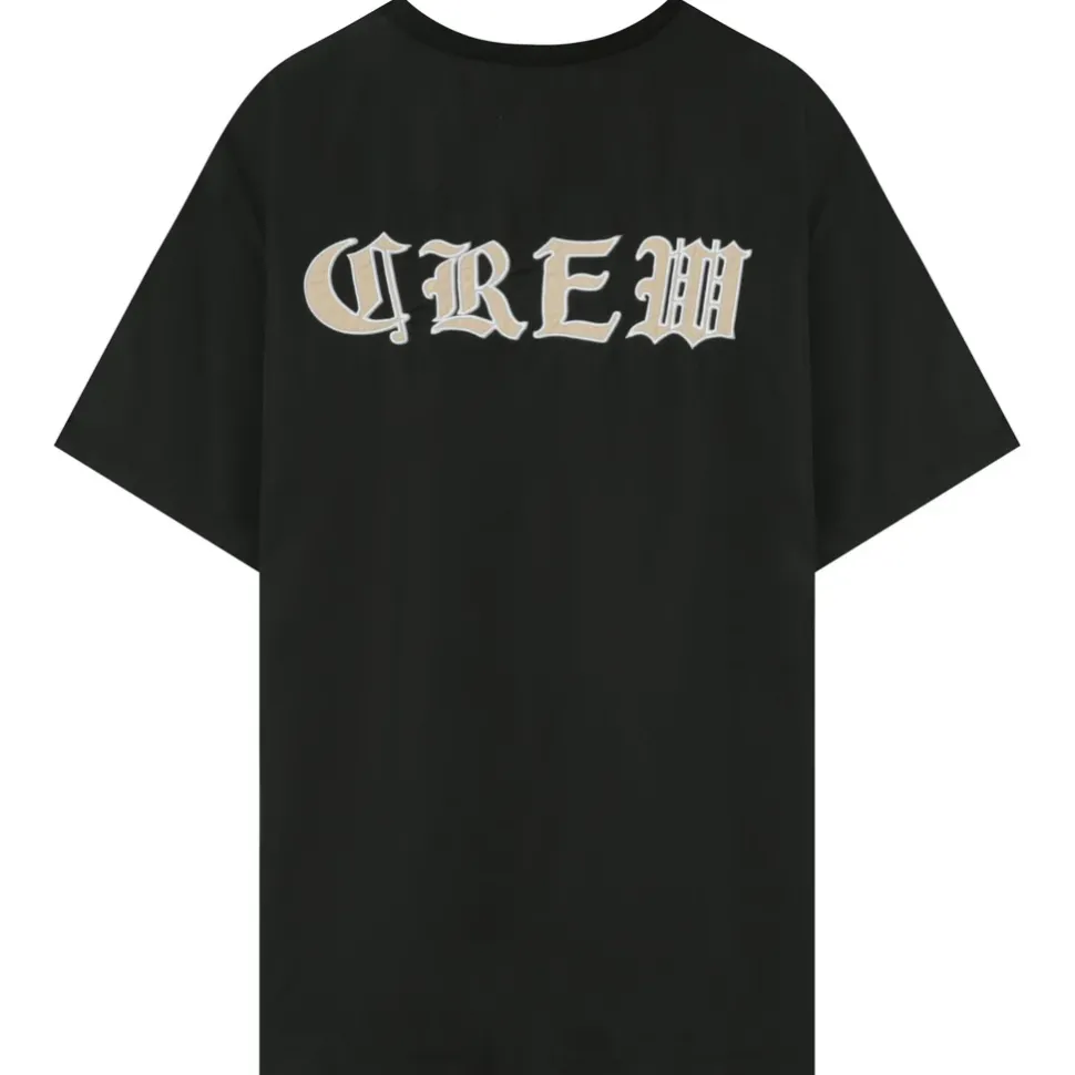 T-Shirt Oversize Gothique Noir